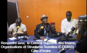 lImam SANOGO MAMADOU le president du Conseil de Suivi et de Controle du CODISS