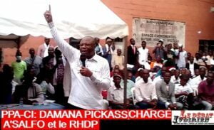 Abidjan-PPA-CI : Damana PICKASS tout feu charge A’SALFO et le RHDP  «Personne ne peut contrôler Laurent Gbagbo » LEDEBATIVOIRIEN.NET