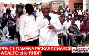 Abidjan-PPA-CI : Damana PICKASS tout feu charge A’SALFO et le RHDP  «Personne ne peut contrôler Laurent Gbagbo » LEDEBATIVOIRIEN.NET