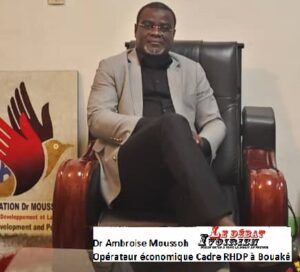 RHDP-Elections locales 2023 à Bouaké : cadre originaire de l'Agneby-Tiassa, Dr Ambroise Moussoh pharmacien opérateur économique lance un message fort et fait des révélations Ledebativoirien.net