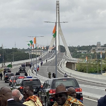 Côte d’Ivoire : le Pont Alassane Ouattara offre une réelle satisfaction aux personnes et au transport des marchandises ledebativoirien.net