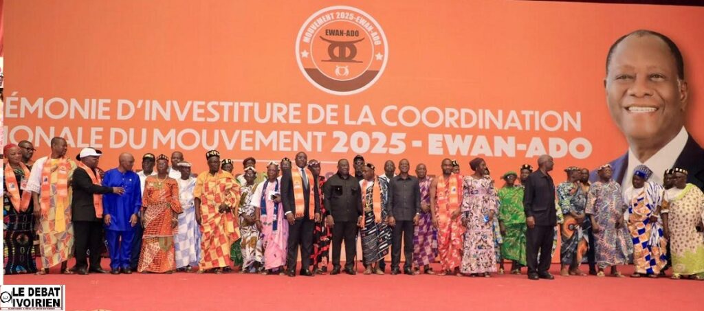 Investiture du mouvement ‘’2025-Ewan-ADO’’ : Adjoumani Kobenan assomme encore les adversaires du RHDP, Ledebativorien.net